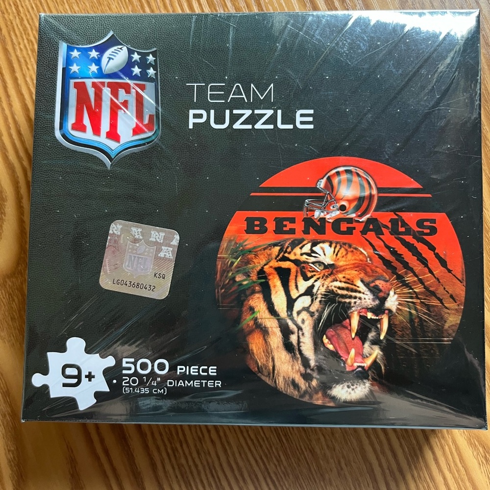 Cincinnati Bengals Football Puzzle